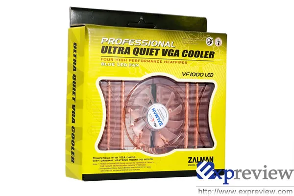 Zalman VF1000 LED显卡散热器