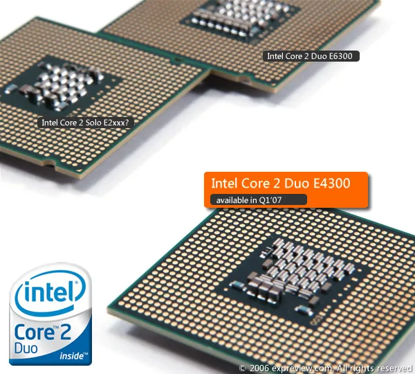 颠覆入门双核处理器市场，Intel Core 2 Duo E4300全球首测