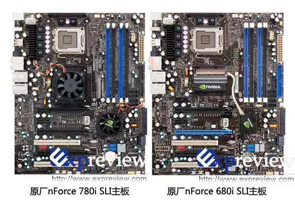 nForce 680i SLI与780i SLI主板详细对比