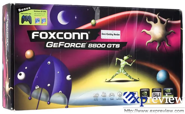 Foxconn 8800GTS 320M OC