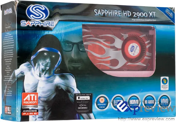 SAPPHIRE HD 2900 XT GDDR3 512MB