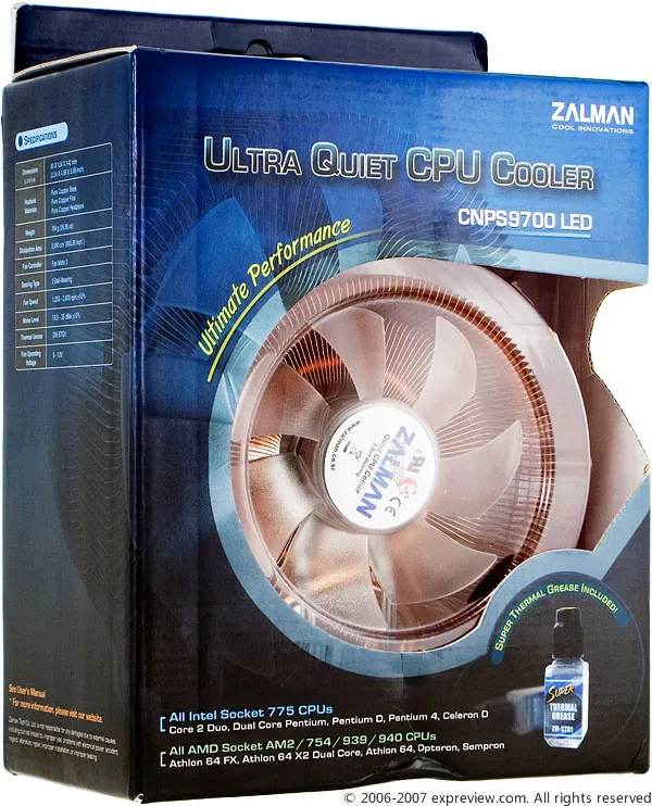 Zalman CNPS9700LED散热器