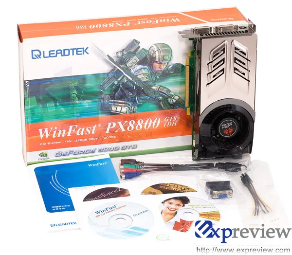 Leadtek PX8800GTS TDH 320MB