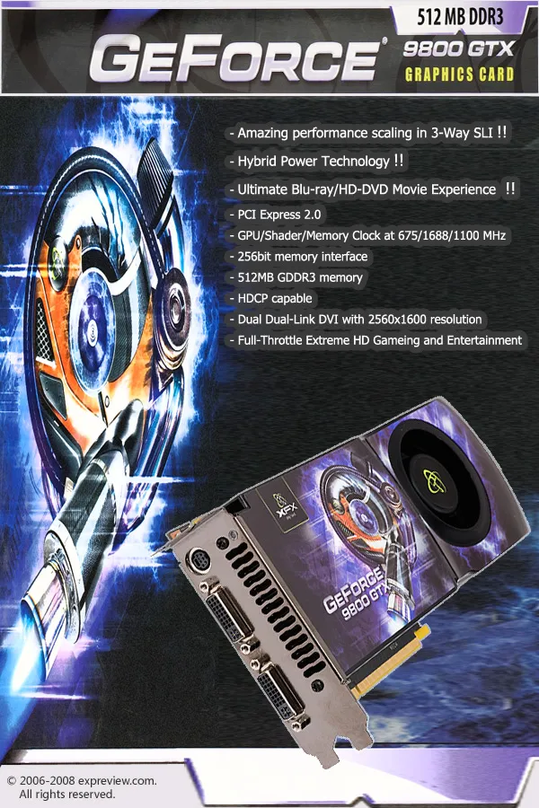 一枝独放难成春 GeForce 9800GTX评测
