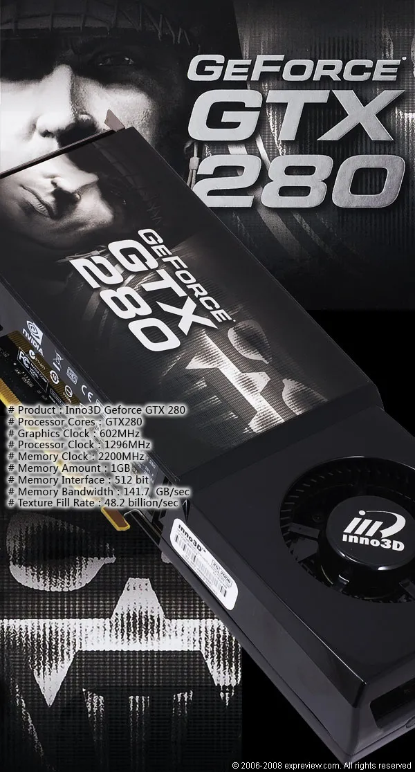 Inno3D GeForce GTX 280 1GB