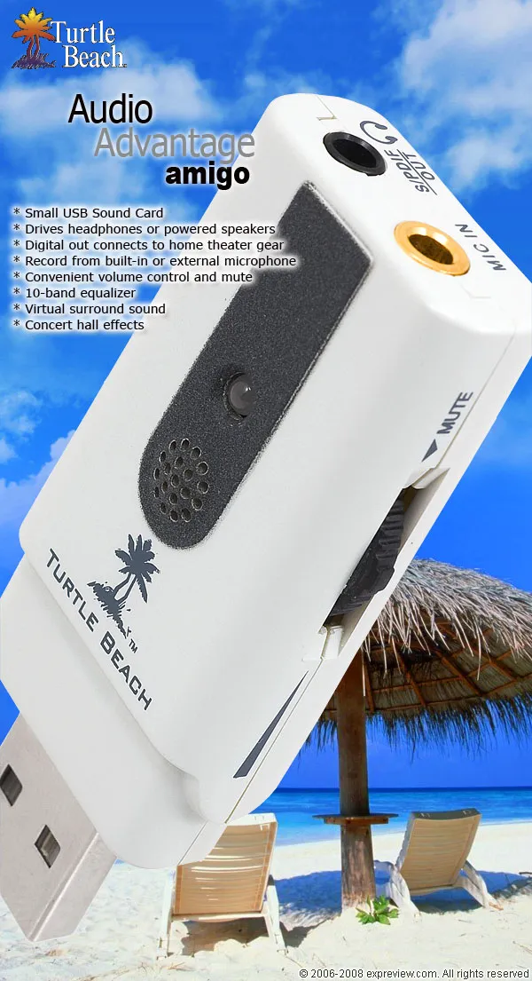 TurtleBeach Amigo USB Sound Card