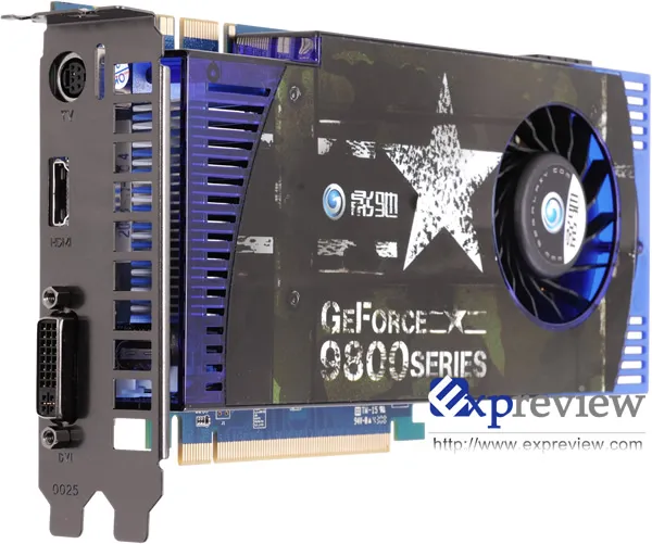 影驰GeForce 9800GTX+上将版